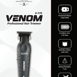 מכונת תספורת Agiva Venom V-770 אגיבה